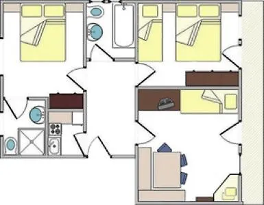 アパート Diamant ゼルデン